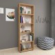 Етажерка за книги Vara 172x55x20 см вид дъб []
