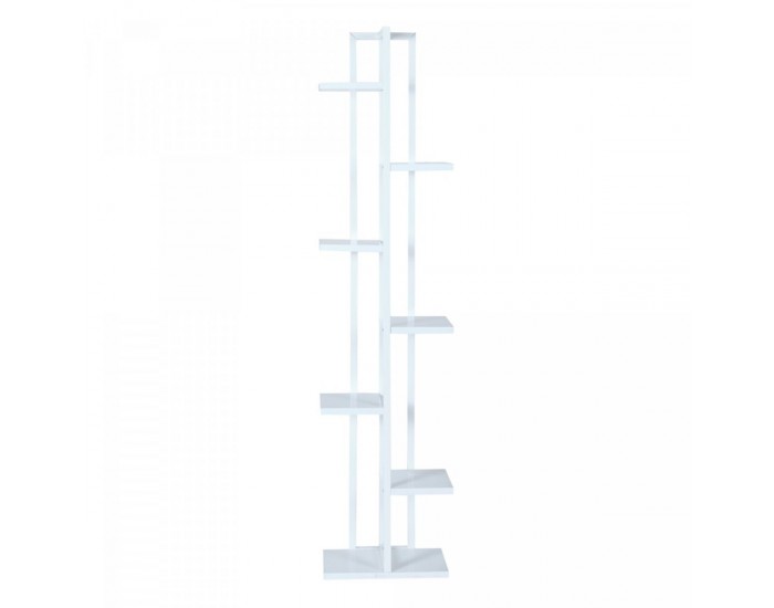Рафт за растения Somero метал 150x34x21cm бял []