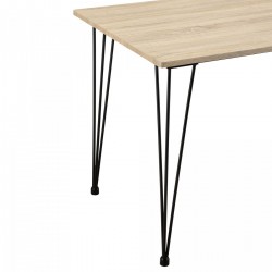Трапезна маса Kiel 120x70 см визия дъб - Sonata G