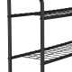 Рафт за пералня Nordborg метален 161x69x24,5 см черен []