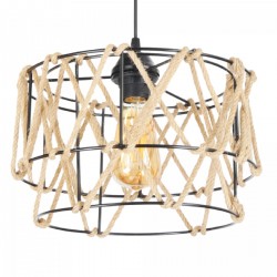 Висяща светлина Maryport черна [] - Lustre de tavan