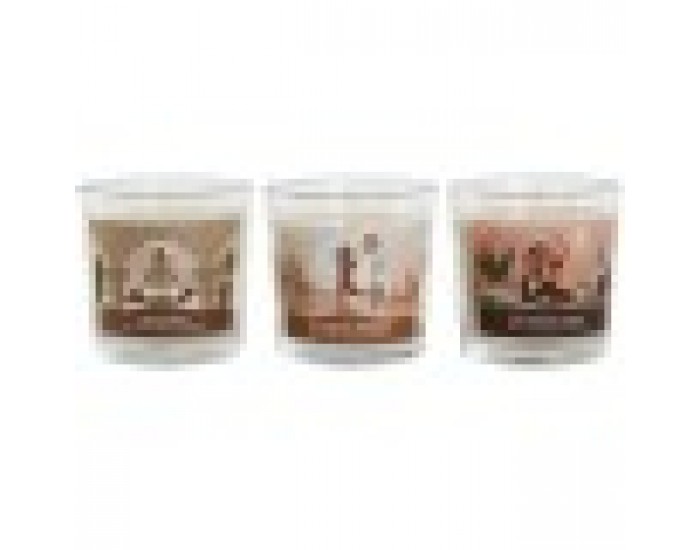 Ароматизирана Свещ Home ESPRIT Град 60 g (3 броя)
