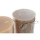 Ароматизирана Свещ DKD Home Decor (3 pcs) (15 x 15 x 20 cm)