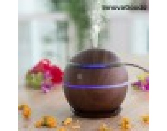 Мини Овлажнител Ароматизатор Dark Walnut InnovaGoods