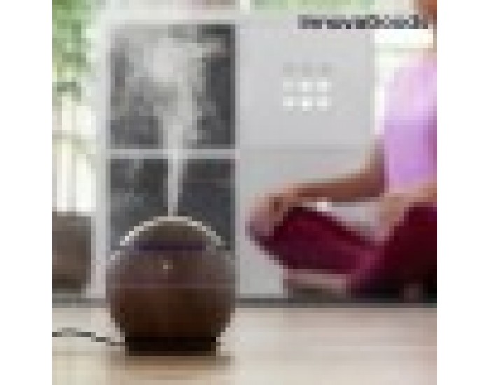 Мини Овлажнител Ароматизатор Dark Walnut InnovaGoods