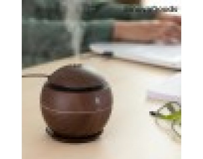 Мини Овлажнител Ароматизатор Dark Walnut InnovaGoods