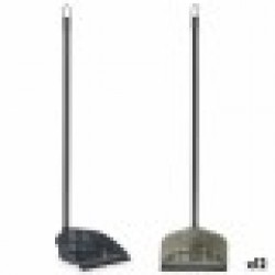 Лопата за Прах PVC Метал 23 x 87,5 x 23 cm (12 броя) - Curățenie și dezinfecție