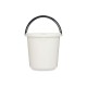 Кофа с Дръжка Бял Антрацит 10 L (18 броя)