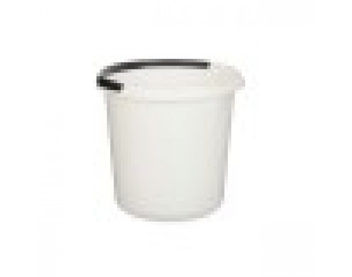 Кофа с Дръжка Бял Антрацит 10 L (18 броя)