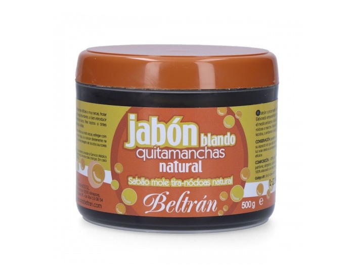 Отстраняване на петна Jabones Beltrán Естествен Сапун 500 g