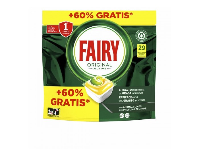 Капсули за съдомиялна Fairy FAIRY TODO EN 1 LIMON