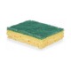 Scouring Pads Set Зелен Жълт Tselluloos (14 броя)