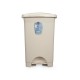 Кошче с педал Бежов Пластмаса 50 L (3 броя)