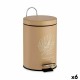 Кошче с педал Tropical Bath Бял Бежов Стомана Пластмаса 3 L (6 броя)