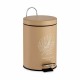 Кошче с педал Tropical Bath Бял Бежов Стомана Пластмаса 3 L (6 броя)