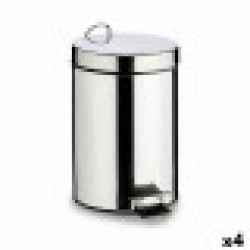 Кошче с педал Berilo B0010-7L Сребрист Неръждаема стомана Пластмаса 7 L (4 броя) - Berilo