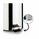 Кошче с педал Berilo B0010-7L Сребрист Неръждаема стомана Пластмаса 7 L (4 броя)