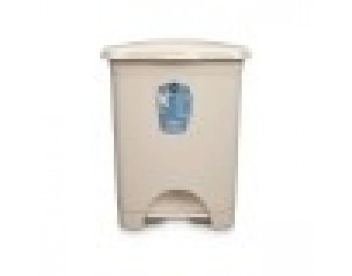 Кошче с педал Бежов Пластмаса 30 L (4 броя)