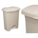 Кошче с педал Бежов Пластмаса 30 L (4 броя)