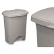 Кошче с педал Сив Пластмаса 30 L (4 броя)