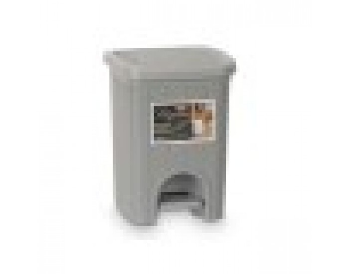 Кошче за боклук Stefanplast 30132 Светло сив Пластмаса 6 L (6 броя)