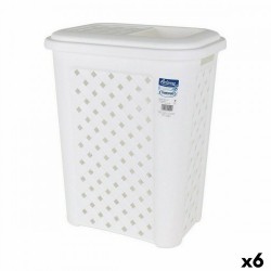 Кошче за боклук Tontarelli Arianna 30 L Бял (6 броя) - Curățenie și dezinfecție