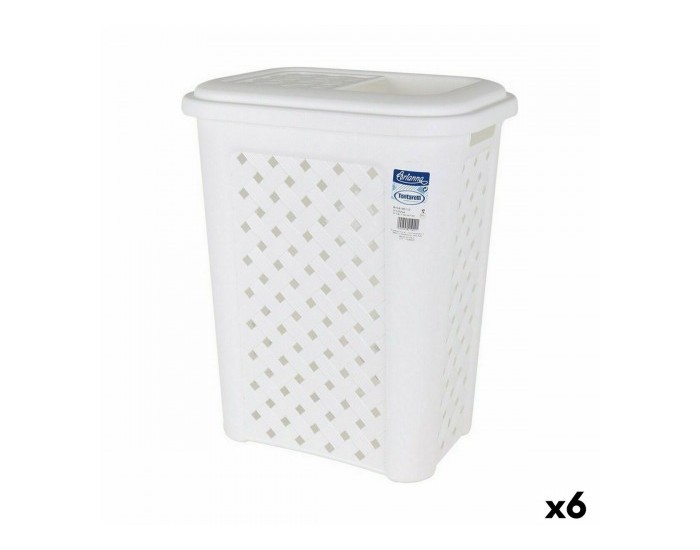 Кошче за боклук Tontarelli Arianna 30 L Бял (6 броя)