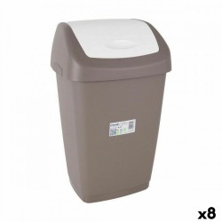 Кошче за боклук Tontarelli Aurora Накланящ се Кафяв (8 броя) - Curățenie și dezinfecție