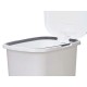 Кошче с педал ABK-142 2 Бял Пластмаса 25 L (6 броя)