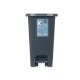 Кошче с педал ABK-142 Антрацит Пластмаса 25 L (6 броя)