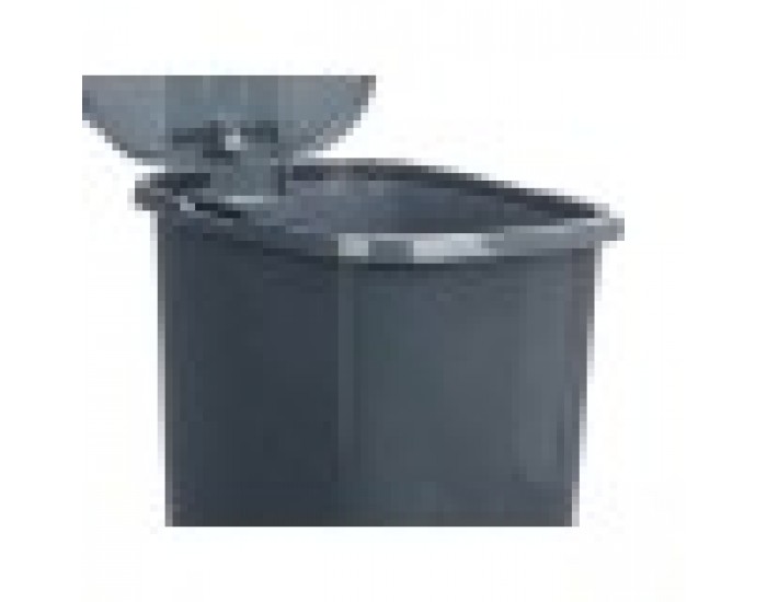 Кошче с педал ABK-142 Антрацит Пластмаса 25 L (6 броя)