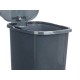 Кошче с педал ABK-142 Антрацит Пластмаса 25 L (6 броя)
