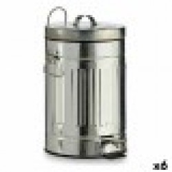 Кошче с педал Сребрист Стомана 7 L (6 броя) - Curățenie și dezinfecție