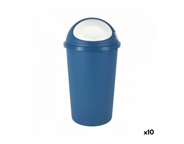 Кошче за Боклук Tontarelli Small hoop Син 25 L 32 x 59,5 cm (10 броя)