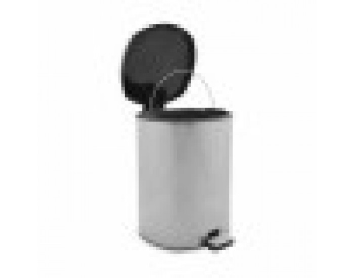 Кошче с педал Тъмно сив Пластмаса 20 L (4 броя)