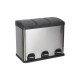 Кошче за Рециклирани Отпадъци Confortime Неръждаема стомана 45 L