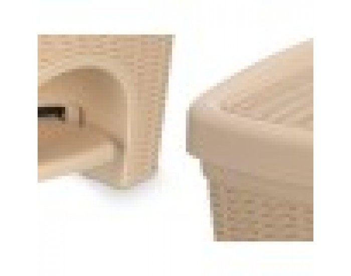 Кошче за боклук Stefanplast 30796 Бежов Пластмаса 20 L (6 броя)