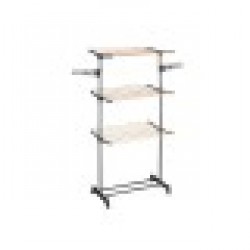 Простор Черен Естествен Желязо 82 x 165 x 59 cm - Mici electrocasnice