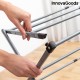 Сгъваем и Разтегателен Метален Простор за Дрехи с 3 Височини Cloxy InnovaGoods (11 Ребра)