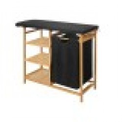 Дъска за гладене Kipit 1443FL BAMBOO Черен Плат Бамбук - Mici electrocasnice