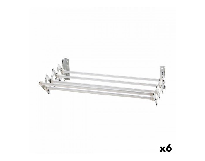 Прибиращ се Простор за Дрехи Confortime 38,5 x 9,5 cm (6 броя)