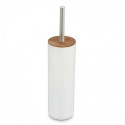 Четка за Баня Home ESPRIT Бял Естествен Бамбук полистирен 9 x 9 x 37 cm - Home esprit