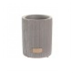 Чаша DKD Home Decor, Сив, Цимент, 8 x 8 x 10 cm - Baie