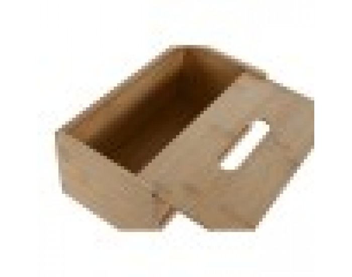 Кутия за кърпички Home ESPRIT Бамбук Pатан 25 x 13 x 10 cm