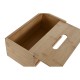 Кутия за кърпички Home ESPRIT Бамбук Pатан 25 x 13 x 10 cm