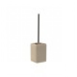 Четка за Баня Home ESPRIT Сметана Сребрист Смола полиетилен 9,5 X 9,5 X 36,5 CM - Home esprit