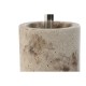 Четка за Баня Home ESPRIT Сметана Сребрист Смола полиетилен 10,5 x 10,5 x 37 cm
