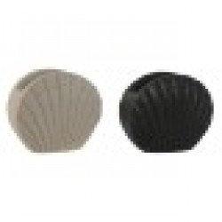 Чаша Home ESPRIT Сив Сметана Смола 12 X 6 X 10,5 cm (2 броя) - Home esprit