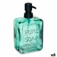 Дозатор за Сапун Pure Soap Кристал Зелен 570 ml (6 броя)