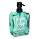 Дозатор за Сапун Pure Soap Кристал Зелен 570 ml (6 броя)